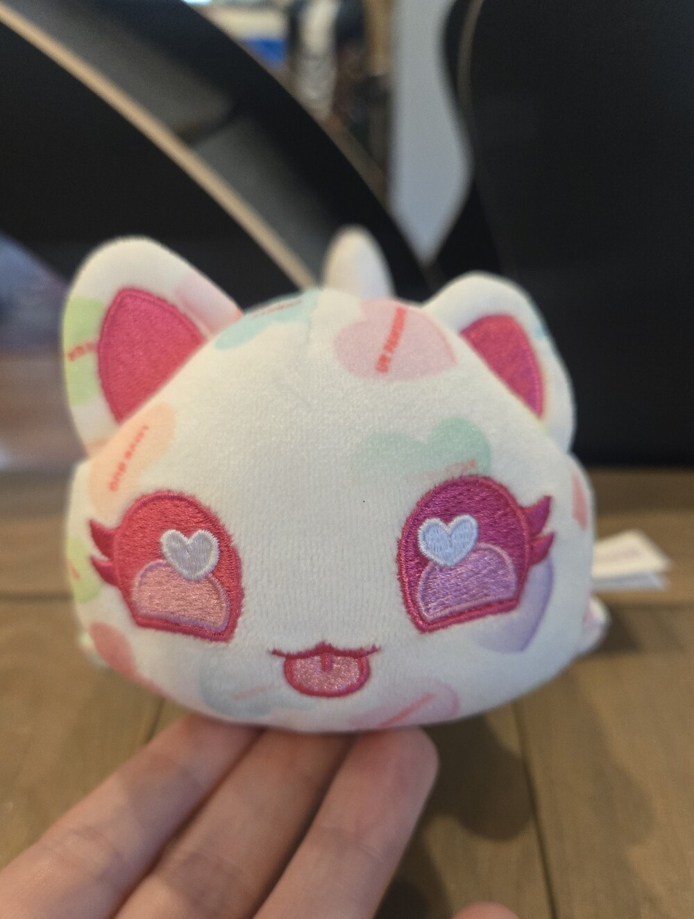 Aphmau MeeMeows Valentine's Day "Candy Hearts Cat" Plush Rare Limited Edition